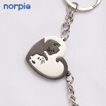 Couple Keychain Manufacturer - Ready to Ship Cat Matching Sublimation Blank