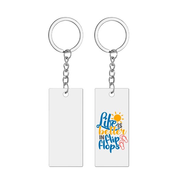 Acrylic Keychain Manufacturer - Custom Double Sided Clear Blank UV Printing