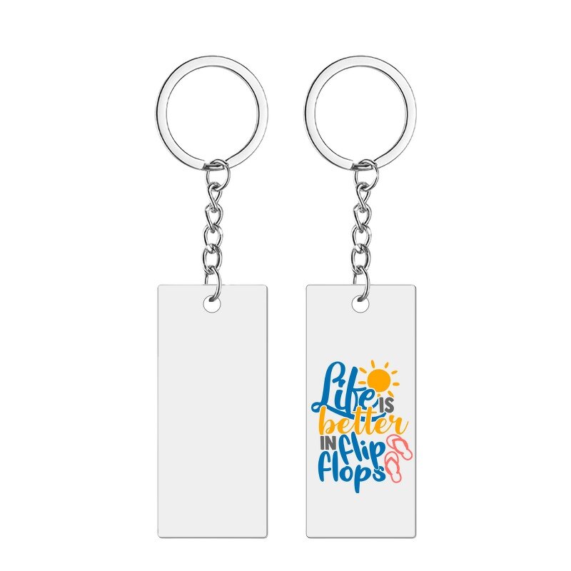Acrylic Keychain Manufacturer - Custom Double Sided Clear Blank UV Printing