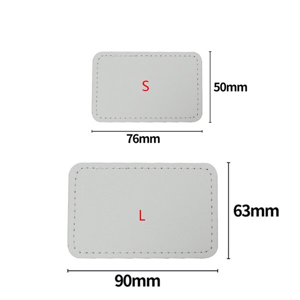 Hat Patch Manufacturer - Sublimation Patches Blank Leather Hat Patch