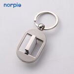 Rotatable Keychain Manufacturer - Sublimation 360° Rotatable Metal Dog Tag Keychain