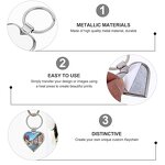 Metal Keychain Manufacturer - Custom Photo Sublimation Keychain Bulk Supply