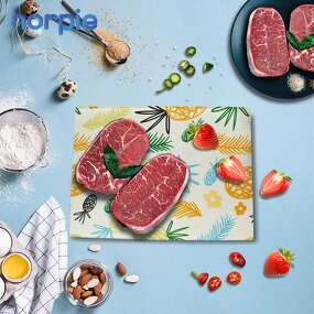 Cutting Board Manufacturer - Sublimation Blank Tempered Glass Chopping Board
