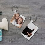 Acrylic Keychain Manufacturer - DIY Double-Size Printed Plastic Photo Frame
