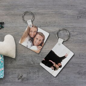 Acrylic Keychain Manufacturer - DIY Double-Size Printed Plastic Photo Frame
