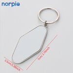 Hotel Keychain Manufacturer - Novelty Sublimation Double-sided Blank Keychain
