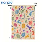 Garden Flag Manufacturer - Custom Single Double Sided Sublimation Linen Yard