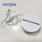 LED Light Manufacturer - Custom Acrylic Christmas Night Light Photo Lamp