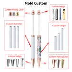 Metal Pen Manufacturer - Sublimation Pen with Clip Promotional Gift