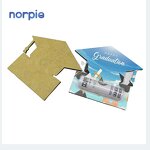 Money Holder Manufacturer - Sublimation Graduation Cap MDF Cash Card Holder