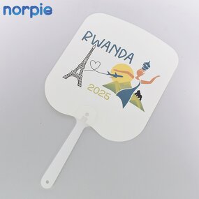 Plastic Fan Manufacturer - Factory Wholesale Sublimation Blank PET Hand Fan