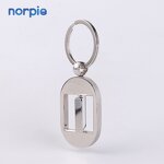 Rotatable Keychain Manufacturer - Sublimation 360° Rotatable Metal Dog Tag Keychain