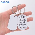 Dog Tag Keychain Manufacturer - Double-sided Sublimation Pet Memorial