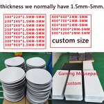 Mouse Pad Manufacturer - Custom Size Sublimation Neoprene Rubber Blank