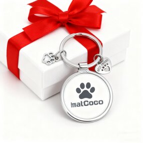 Pet Keychain Manufacturer - Durable Custom Photo Logo Pet Accessory