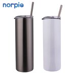 Tumbler Cup Manufacturer - Sublimation Blank 20oz Stainless Steel with Straw