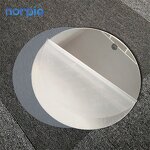 Acrylic Ornament Manufacturer - Custom Round Laser Engraving Blank Mirror