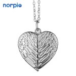 Angel Wings Necklace Manufacturer - Sublimation Memorial Pendant Necklace