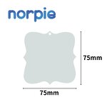 Christmas Ornament Manufacturer - Sublimation Double-sided Metal Hanging Tree