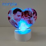 LED Light Manufacturer - Custom Acrylic Christmas Night Light Photo Lamp