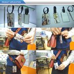 Luggage Tag Manufacturer - Sublimation PU Leather Name Label Blank ID Tag