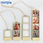 Photo Ornament Manufacturer - Wooden Photo Strip Sublimation MDF Christmas