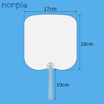 Plastic Fan Manufacturer - Factory Wholesale Sublimation Blank PET Hand Fan