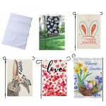 Garden Flag Manufacturer - Custom Single Double Sided Sublimation Linen Yard