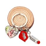Metal Keychain Manufacturer - Wholesale Custom Lipstick Keychain with Logo