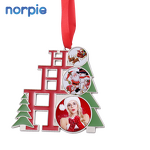 Metal Ornament Manufacturer - Stock Available Sublimation Christmas Pendent