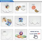 Coaster Manufacturer - Luxury Blank Tea Coaster DIY Leather Cup Coaster