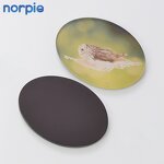 Fridge Magnet Manufacturer - Sublimation Blank Soft Magnetic Oval Acrylic