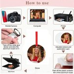 Christmas Ornament Manufacturer - Aluminum Double Sided Sublimation Tree Ball