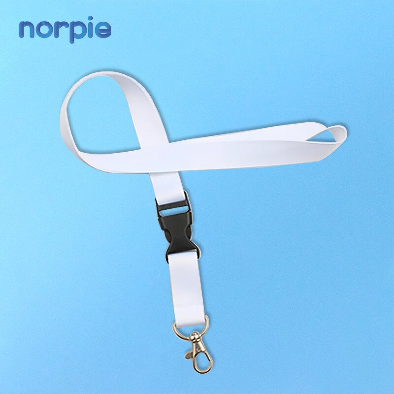Safety Lanyard Manufacturer - Promotional Breakaway Polyester Woven Logo