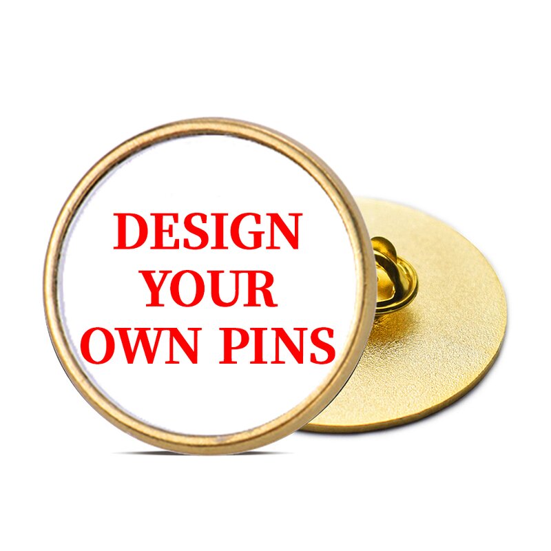 Metal Pin Badge Manufacturer - Hot Sale Customizable Bag Denim Accessory