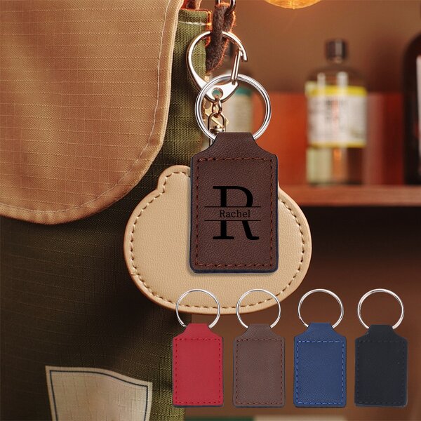 Leather Keychain Blanks Manufacturer - Lasable Leatherette Business Cards DIY