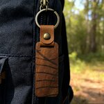 Wood Keychain Manufacturer - Customizable Laser Engraving Promotional Gift