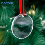 Glass Ornament Manufacturer - Wholesale Blank Christmas UV Glass Ornament