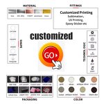 Wine Charm Manufacturer - Sublimation Blank Cork Circle Metal Drink Marker