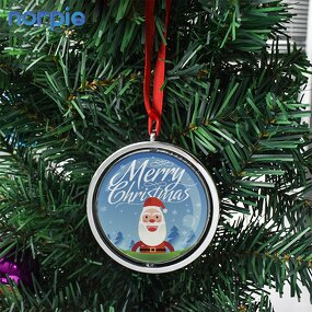 Christmas Ball Manufacturer - UV Printing Double-sided Rotating Ornament Ball
