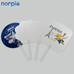 Plastic Fan Manufacturer - Factory Wholesale Sublimation Blank PET Hand Fan