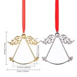 Christmas Ornament Manufacturer - Factory Wholesale DIY Angel Wing Sublimation