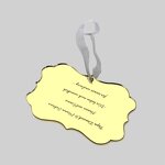 Acrylic Ornament Manufacturer - Latest Design Laser Engraving Blank Mirror