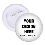 Button Badge Manufacturer - Custom Size Blank Metal Sublimation Logo Button