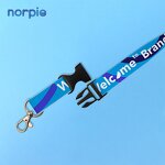 Safety Lanyard Manufacturer - Promotional Breakaway Polyester Woven Logo