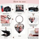 Heart Keychain Manufacturer - DIY Sublimation Bulk Promotional Gift
