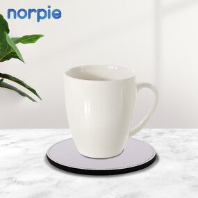 Coaster Manufacturer - Luxury Blank Tea Coaster DIY Leather Cup Coaster