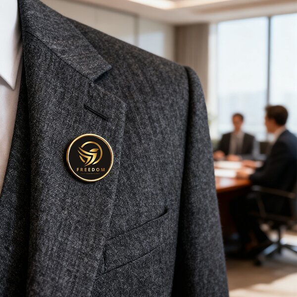 Metal Pin Badge Manufacturer - Light Custom Bulk Corporate Promotional Gift