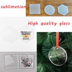Glass Ornament Manufacturer - Factory Wholesale Custom Crystal Xmas Pendant