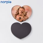Fridge Magnet Manufacturer - Heart Shaped Sublimation Acrylic Magnetic Magnet